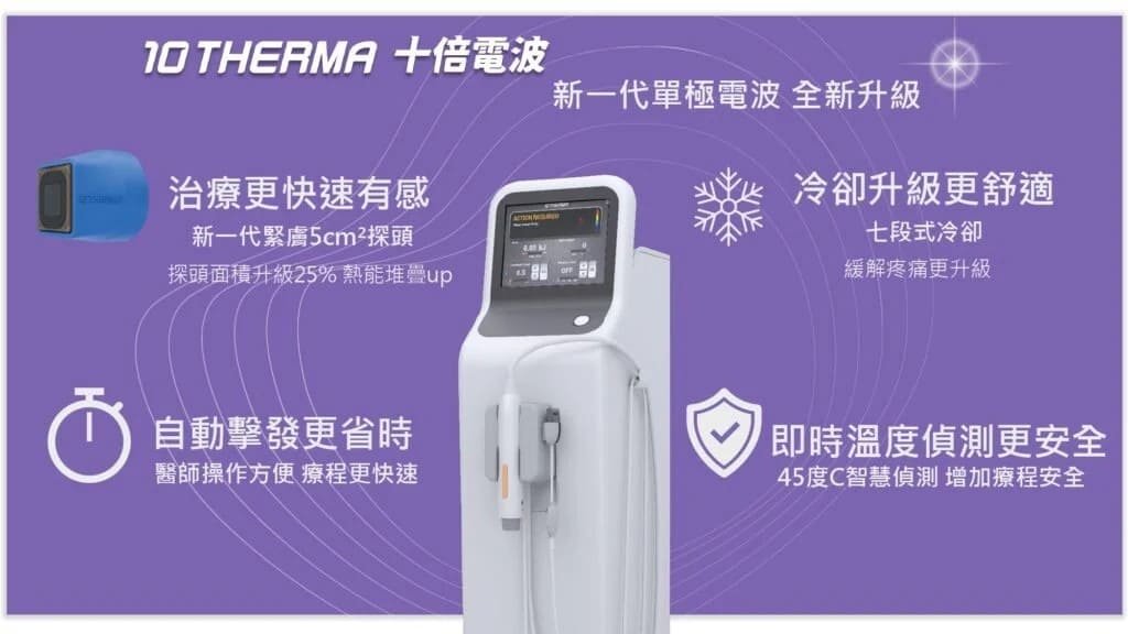 為什麼選擇十蓓電波？ 十蓓電波 3 大療程特色