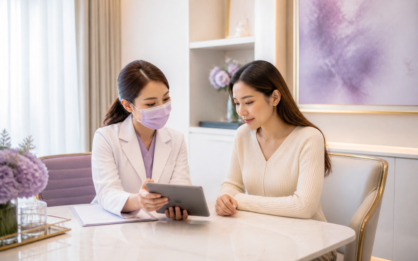Hình ảnh tư vấn tại JoyDawn Clinic